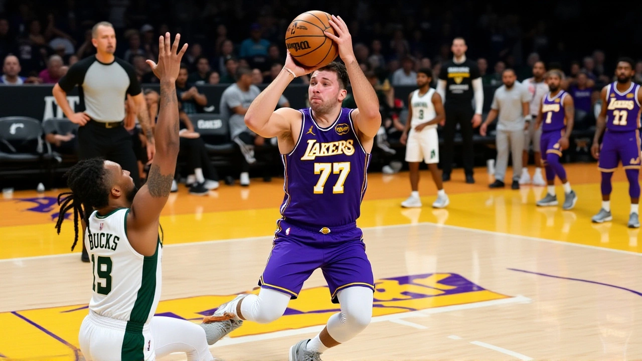 Luka Dončić Drops 41 Points as Lakers Crush Bucks 119-95 in Milwaukee