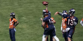 Broncos quarterback competition